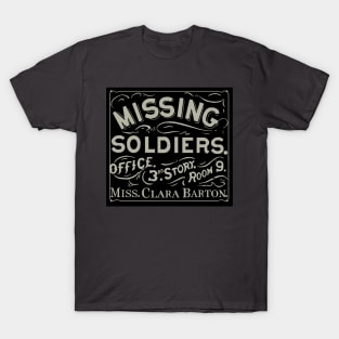 Missing Soldiers Gray T-Shirt